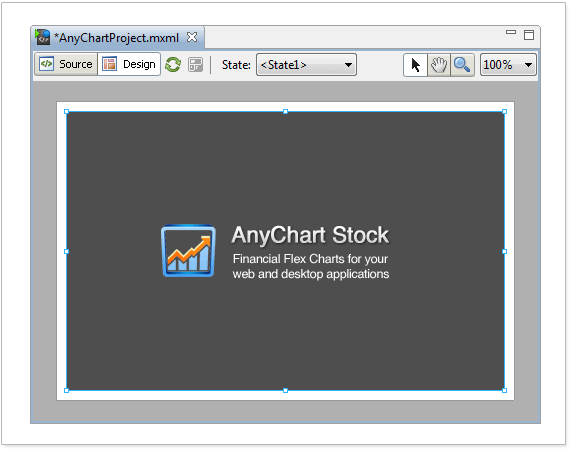 AnyChart Stock Flash Builder 4 Integration